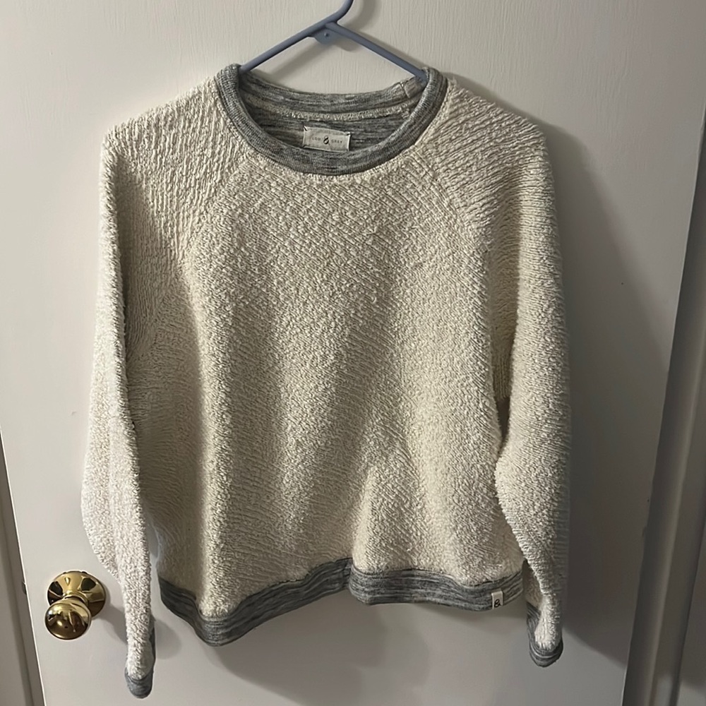 Lou and grey Sherpa crew neck sweater